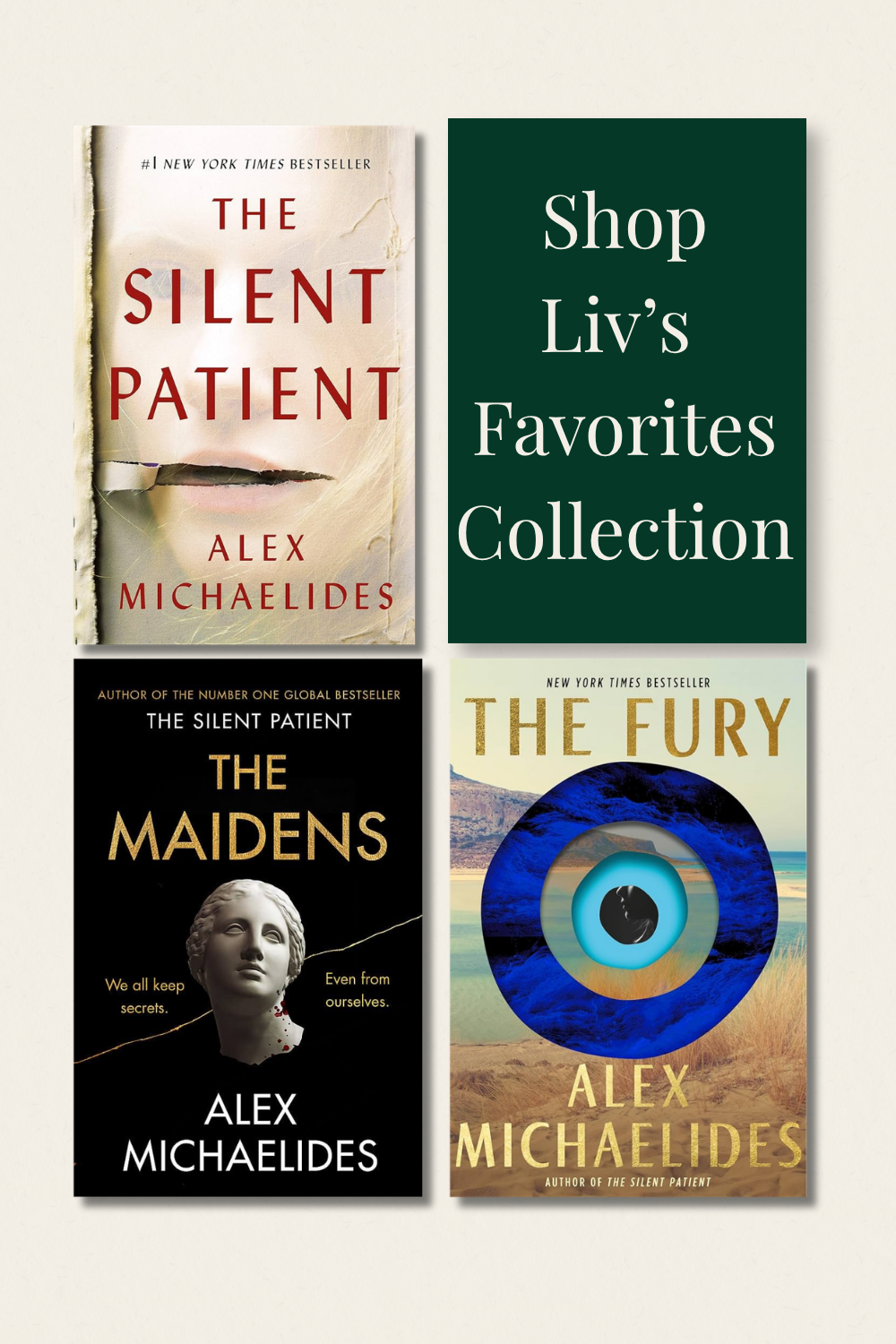 Liv's Dark Fiction Set — 3 Books